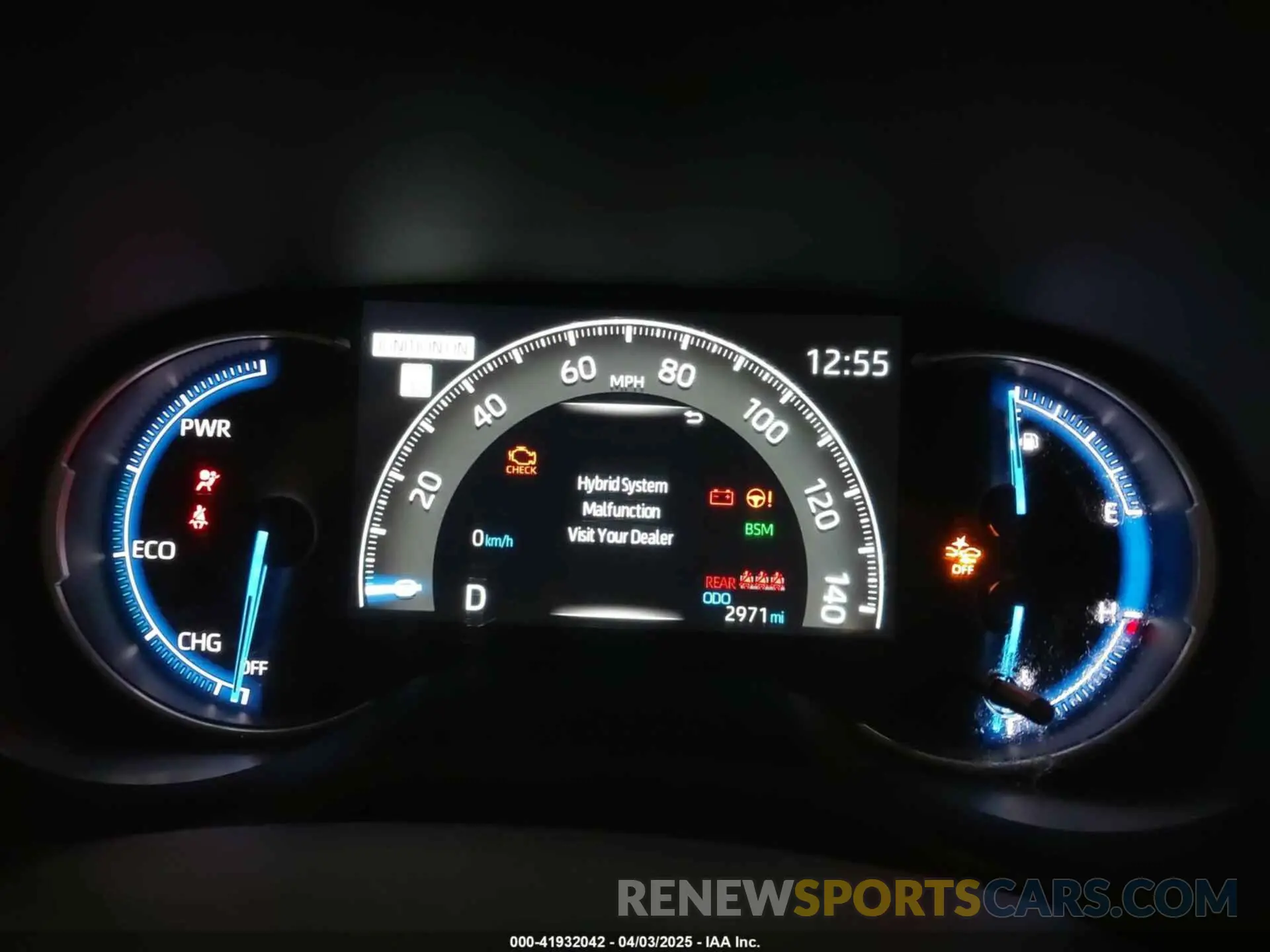 7 fotografías del automóvil dañado JTMRWRFV5SD275761 TOYOTA RAV4 HYBRID 2025