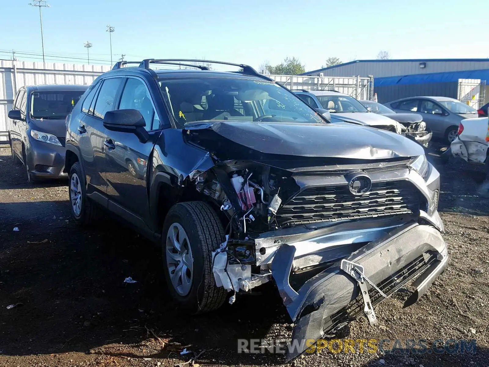 1 fotografías del automóvil dañado 2T3F1RFV3KC055346 TOYOTA RAV4 LE 2019