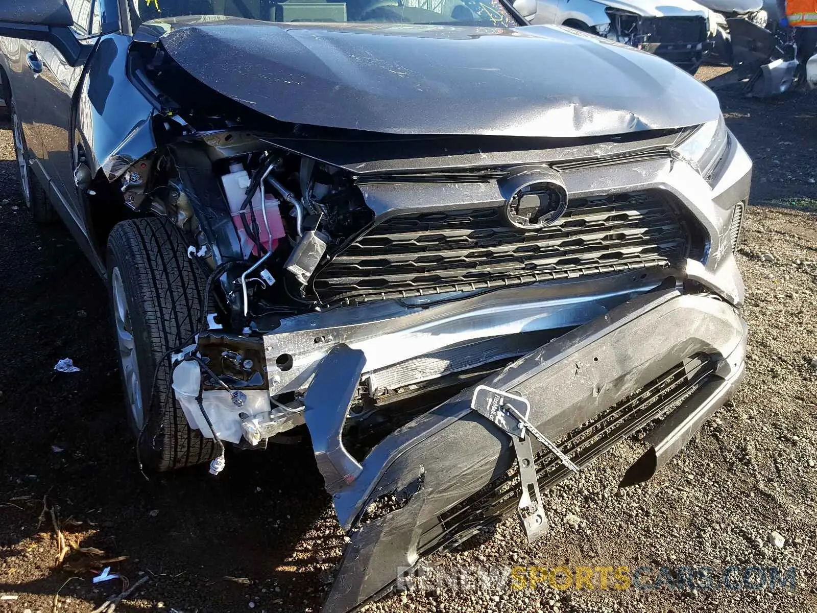 9 fotografías del automóvil dañado 2T3F1RFV3KC055346 TOYOTA RAV4 LE 2019