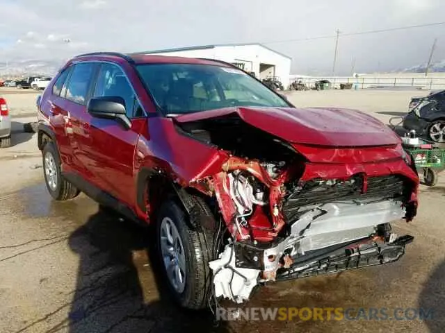 1 fotografías del automóvil dañado 2T3F1RFV6KW077971 TOYOTA RAV4 LE 2019