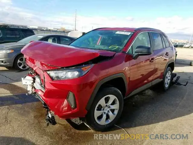 2 fotografías del automóvil dañado 2T3F1RFV6KW077971 TOYOTA RAV4 LE 2019
