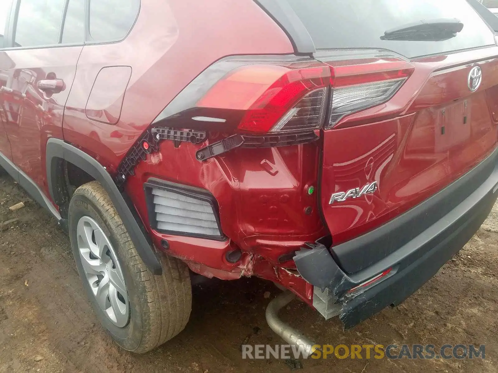 9 fotografías del automóvil dañado 2T3F1RFV7KW031310 TOYOTA RAV4 LE 2019