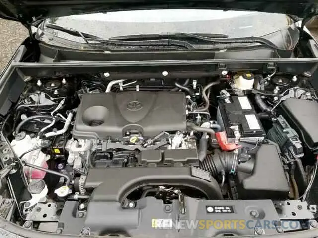 8 fotografías del automóvil dañado 2T3G1RFV5KW003140 TOYOTA RAV4 LE 2019