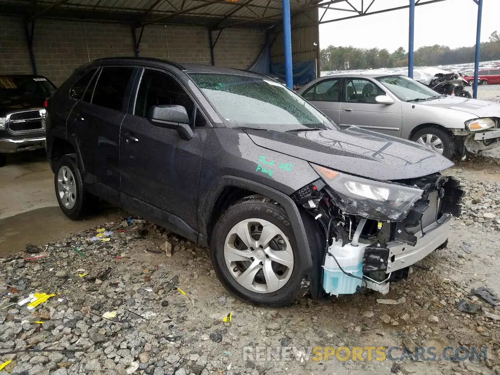 1 fotografías del automóvil dañado 2T3H1RFV4KW007023 TOYOTA RAV4 LE 2019