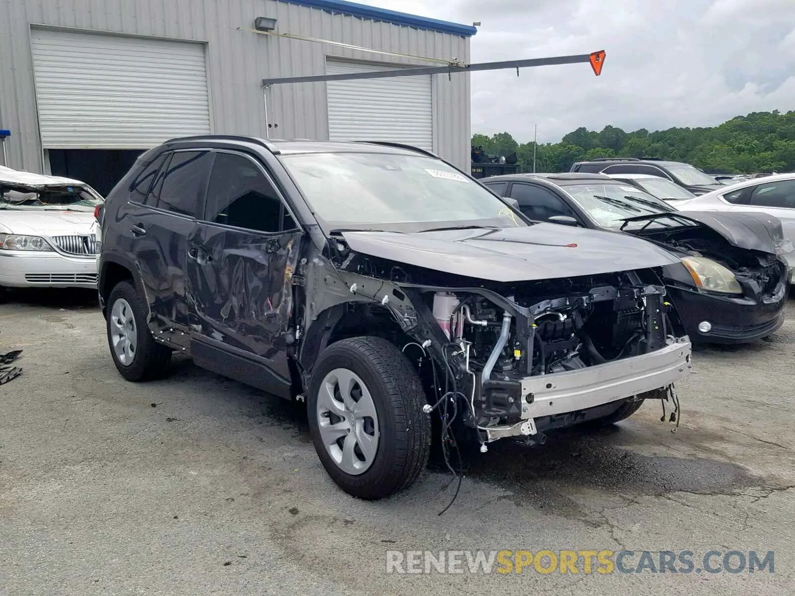 1 fotografías del automóvil dañado JTMH1RFVXKD507734 TOYOTA RAV4 LE 2019