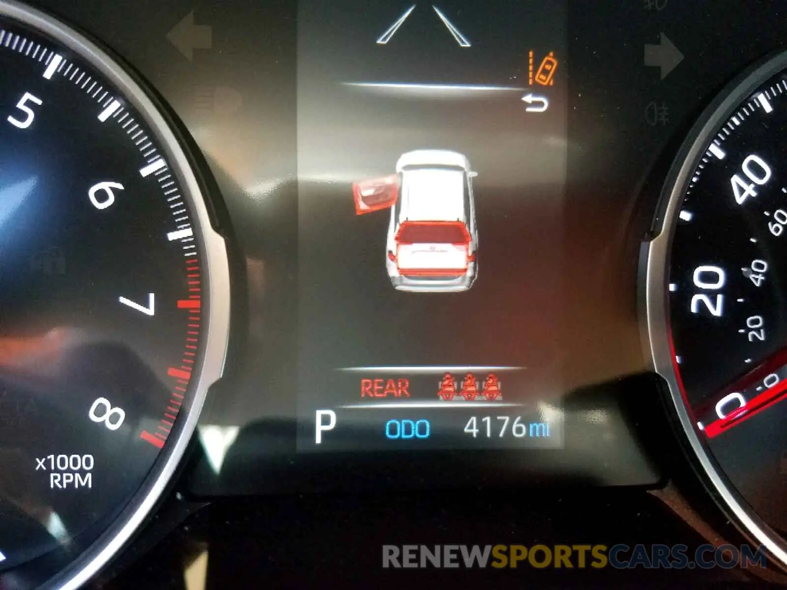 8 fotografías del automóvil dañado JTMH1RFVXKJ006490 TOYOTA RAV4 LE 2019