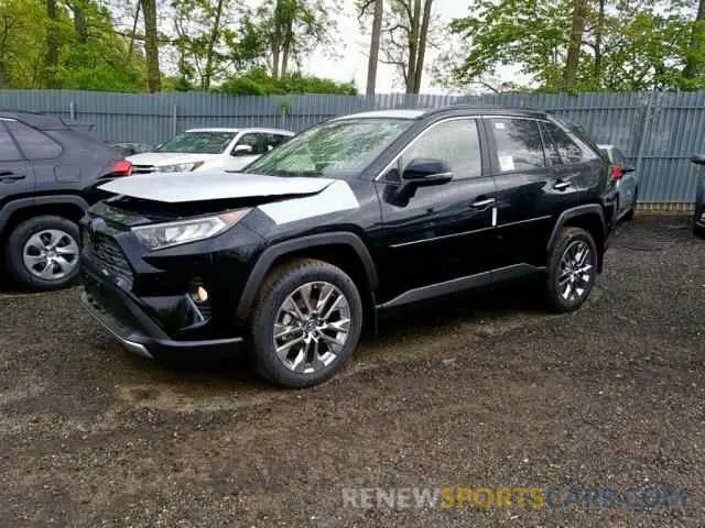 2 fotografías del automóvil dañado JTMN1RFV2KD502577 TOYOTA RAV4 LIMIT 2019