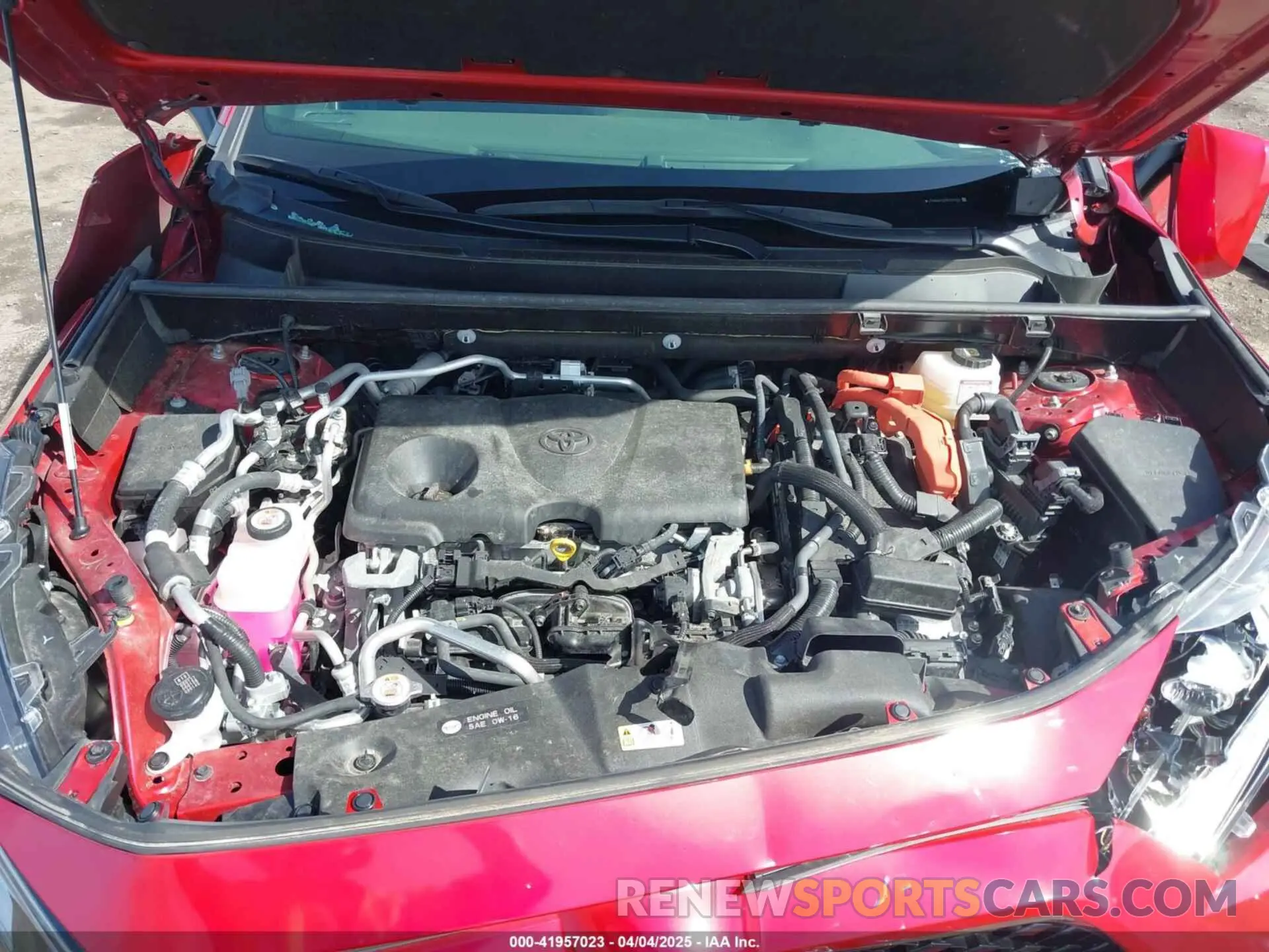 10 fotografías del automóvil dañado JTMAB3FV2MD059200 TOYOTA RAV4 PRIME 2021