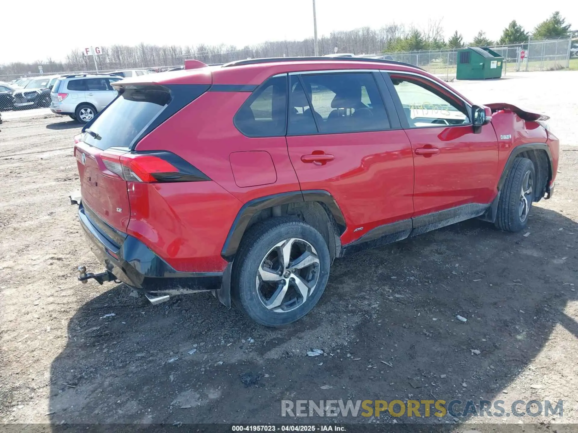 4 fotografías del automóvil dañado JTMAB3FV2MD059200 TOYOTA RAV4 PRIME 2021