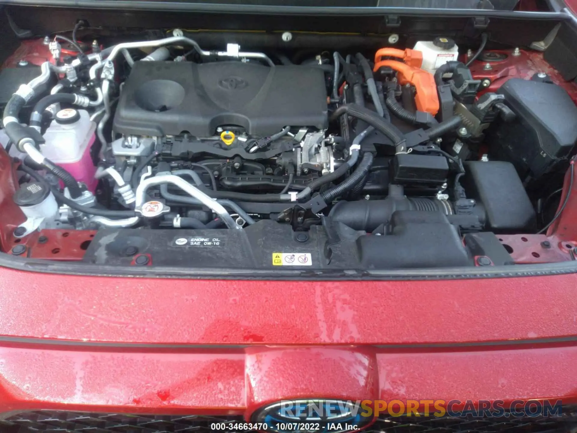 10 fotografías del automóvil dañado JTMAB3FV7MD050265 TOYOTA RAV4 PRIME 2021