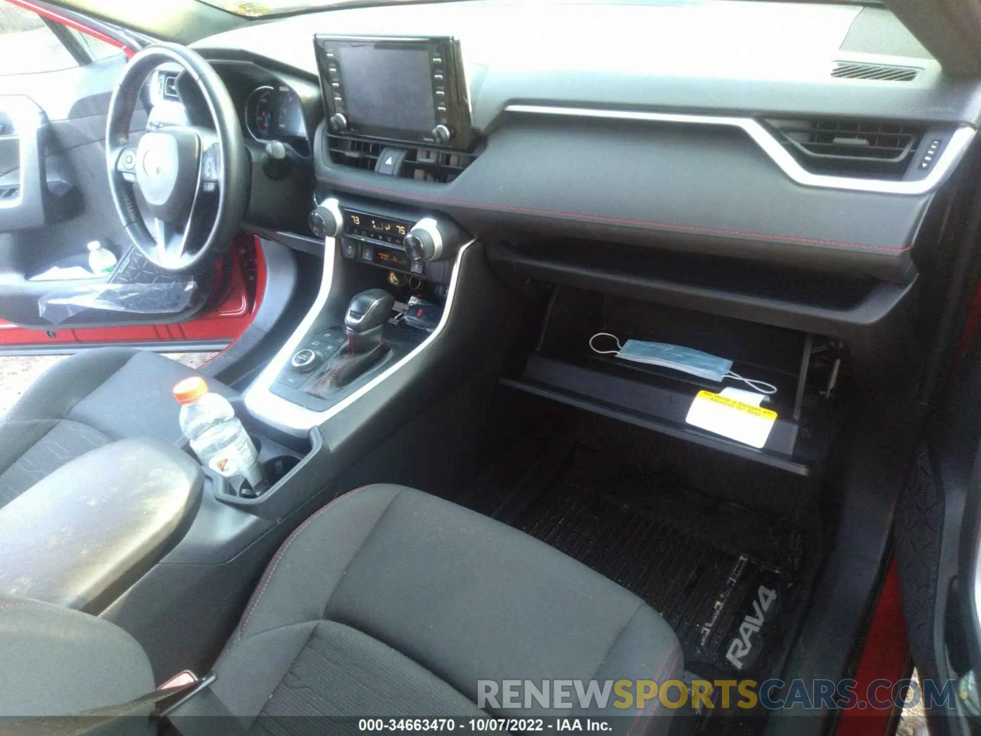 5 fotografías del automóvil dañado JTMAB3FV7MD050265 TOYOTA RAV4 PRIME 2021