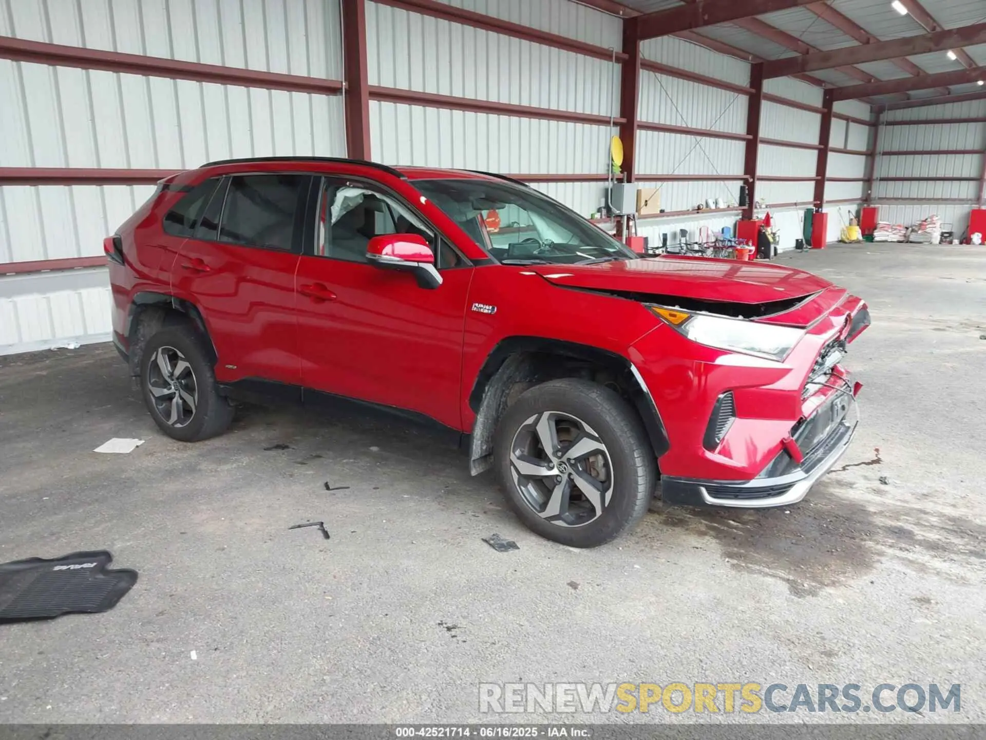 1 fotografías del automóvil dañado JTMAB3FV8MD044152 TOYOTA RAV4 PRIME 2021