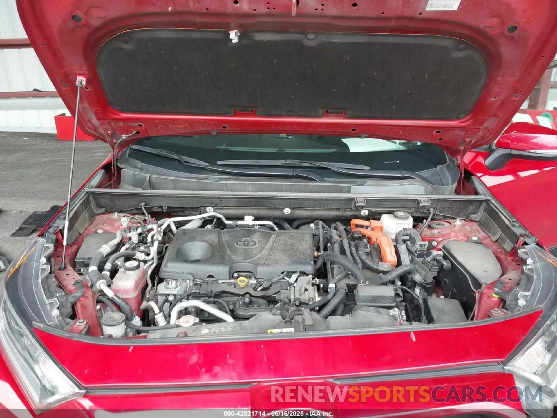 10 fotografías del automóvil dañado JTMAB3FV8MD044152 TOYOTA RAV4 PRIME 2021