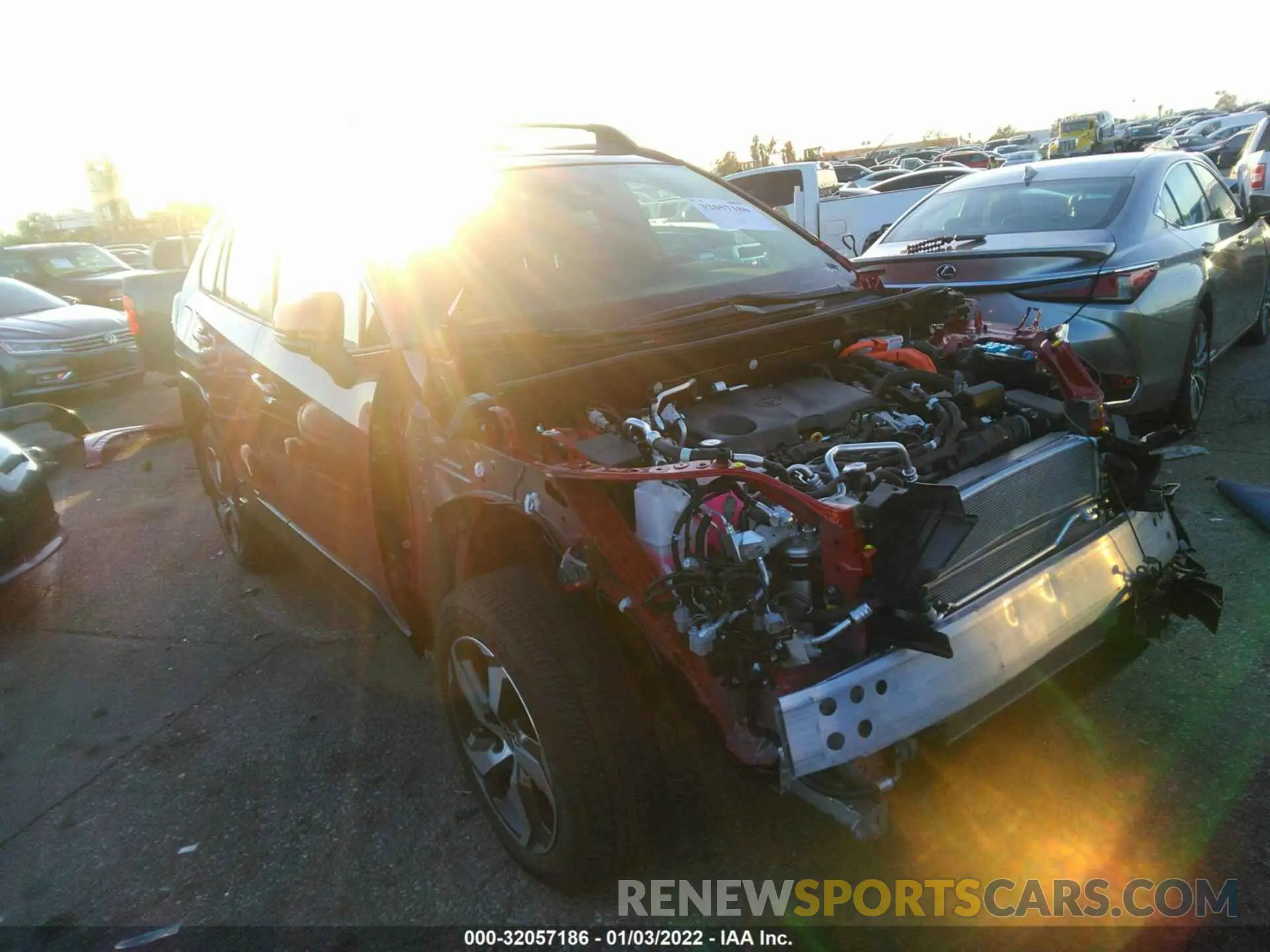 1 fotografías del automóvil dañado JTMAB3FV9MD040689 TOYOTA RAV4 PRIME 2021