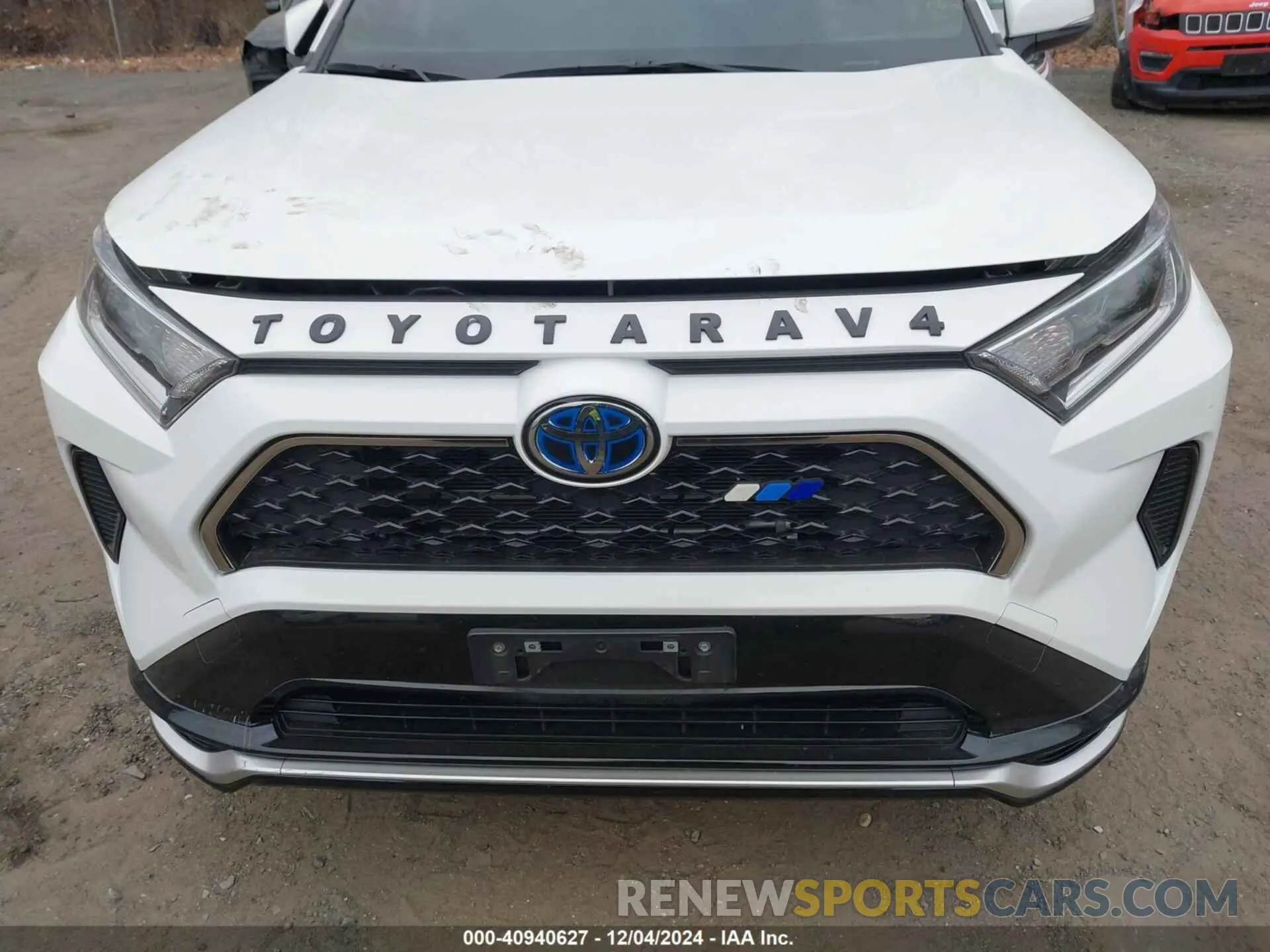 12 fotografías del automóvil dañado JTMAB3FV9MD060621 TOYOTA RAV4 PRIME 2021