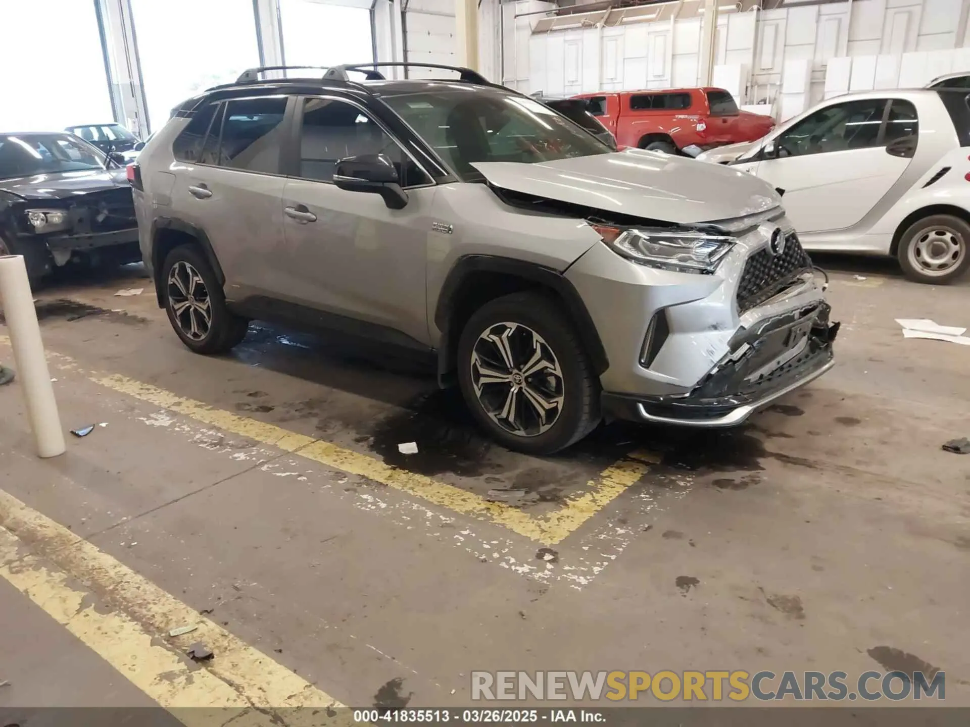 1 fotografías del automóvil dañado JTMEB3FV1MD033477 TOYOTA RAV4 PRIME 2021