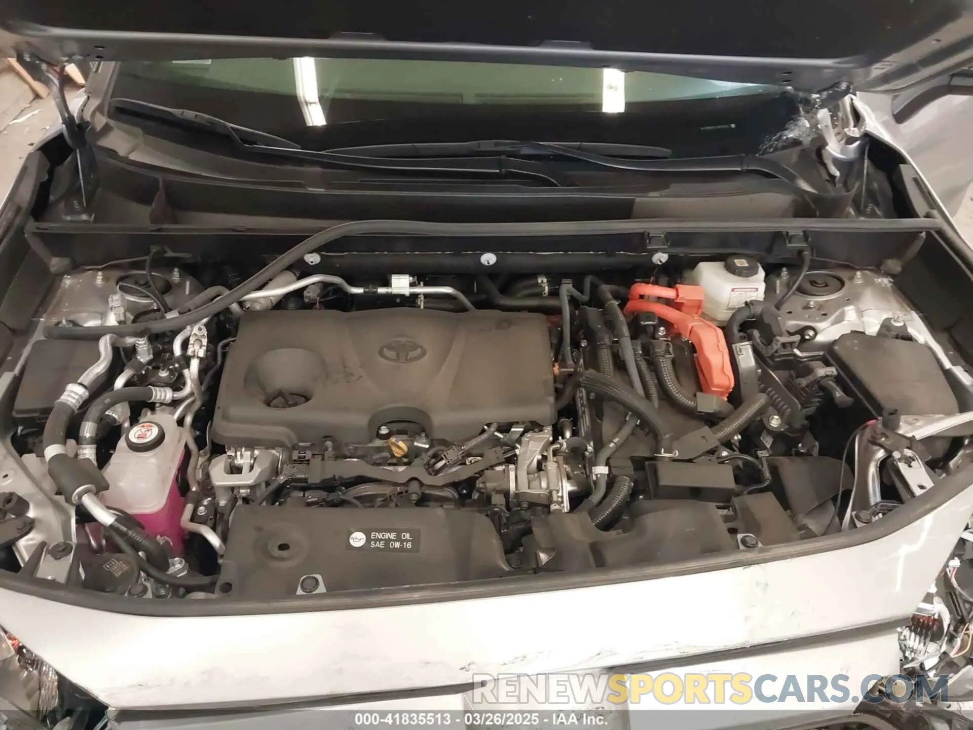 10 fotografías del automóvil dañado JTMEB3FV1MD033477 TOYOTA RAV4 PRIME 2021