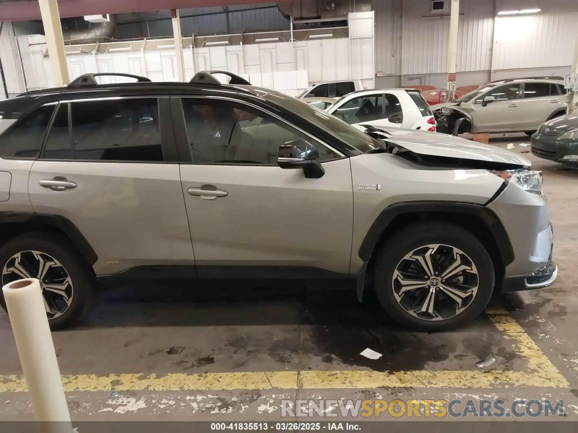 13 fotografías del automóvil dañado JTMEB3FV1MD033477 TOYOTA RAV4 PRIME 2021