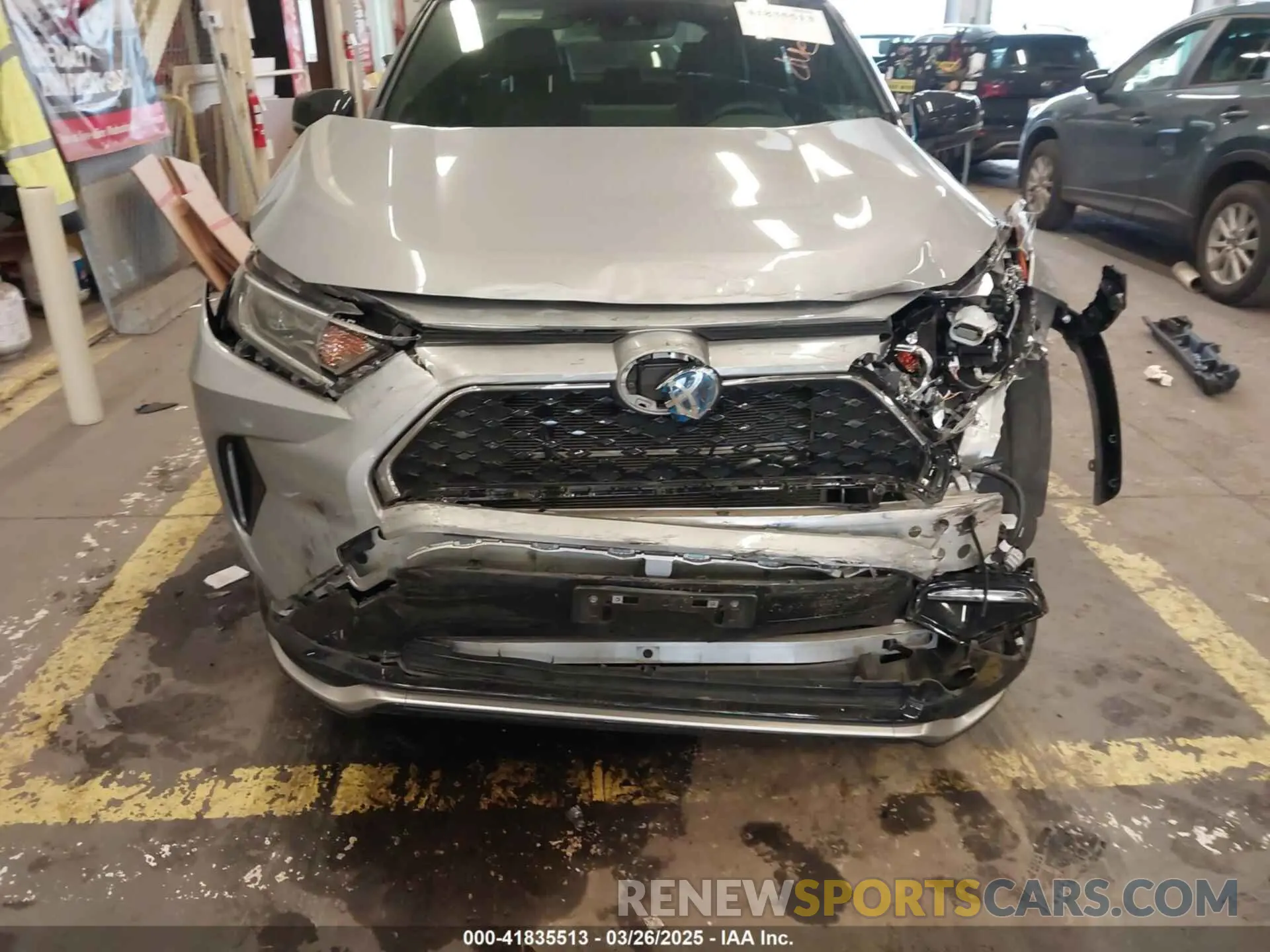 17 fotografías del automóvil dañado JTMEB3FV1MD033477 TOYOTA RAV4 PRIME 2021