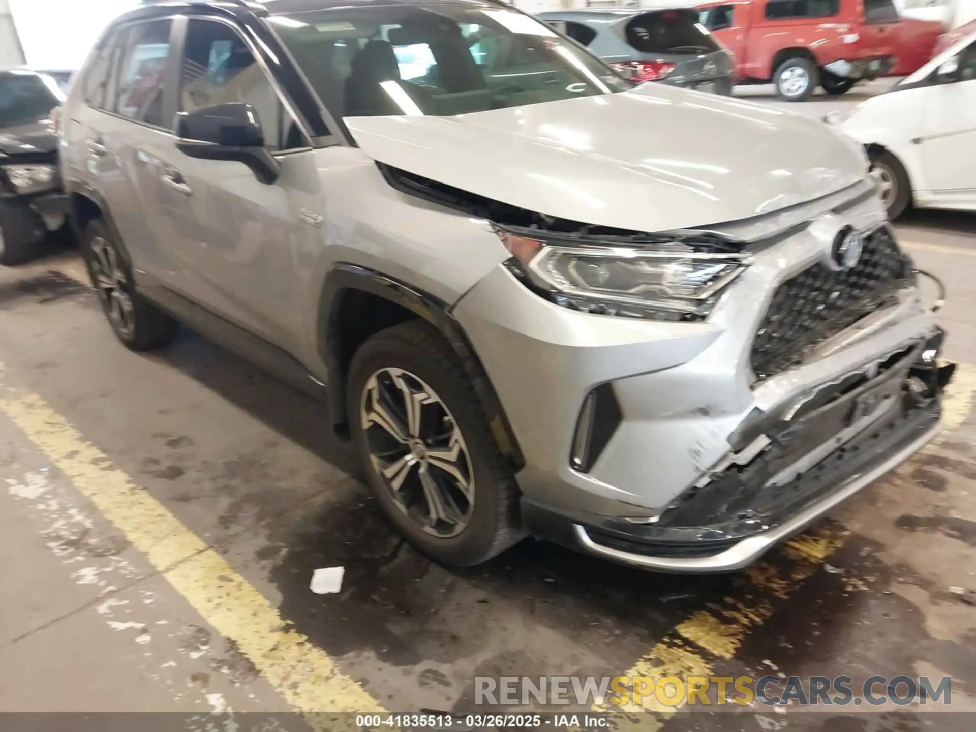 19 fotografías del automóvil dañado JTMEB3FV1MD033477 TOYOTA RAV4 PRIME 2021