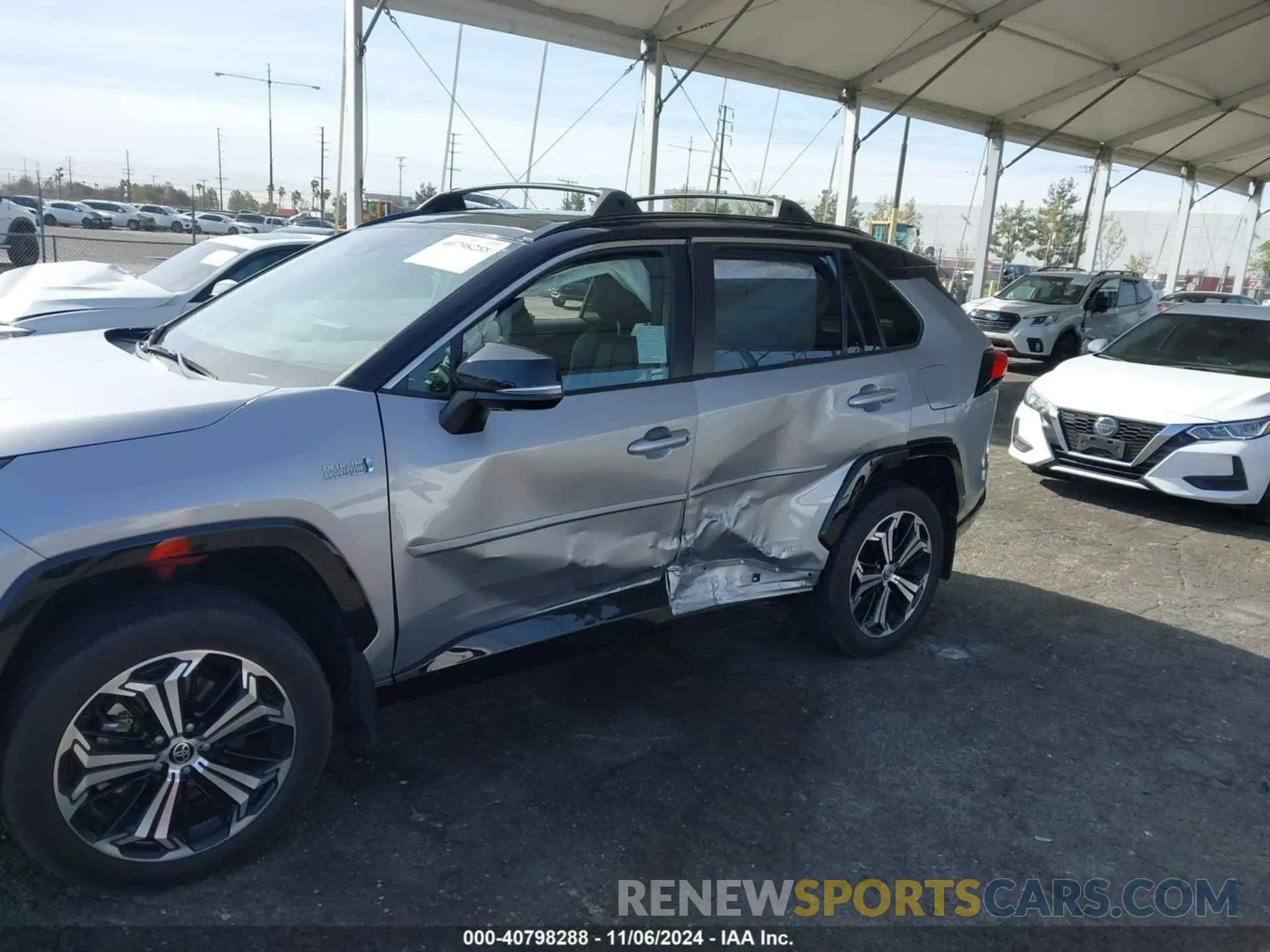6 fotografías del automóvil dañado JTMFB3FV7MD055360 TOYOTA RAV4 PRIME 2021