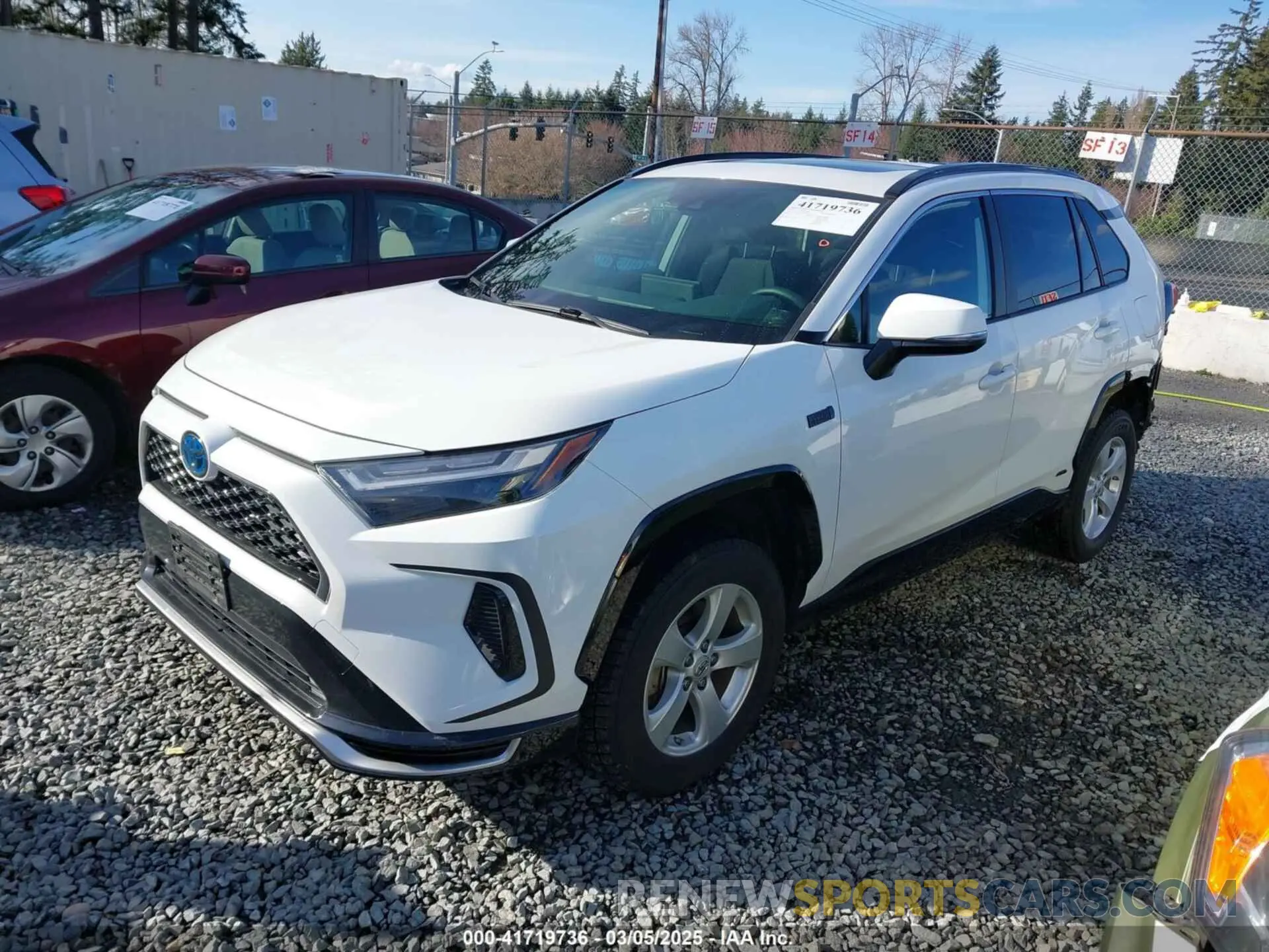 2 fotografías del automóvil dañado JTMAB3FV6ND105659 TOYOTA RAV4 PRIME 2022