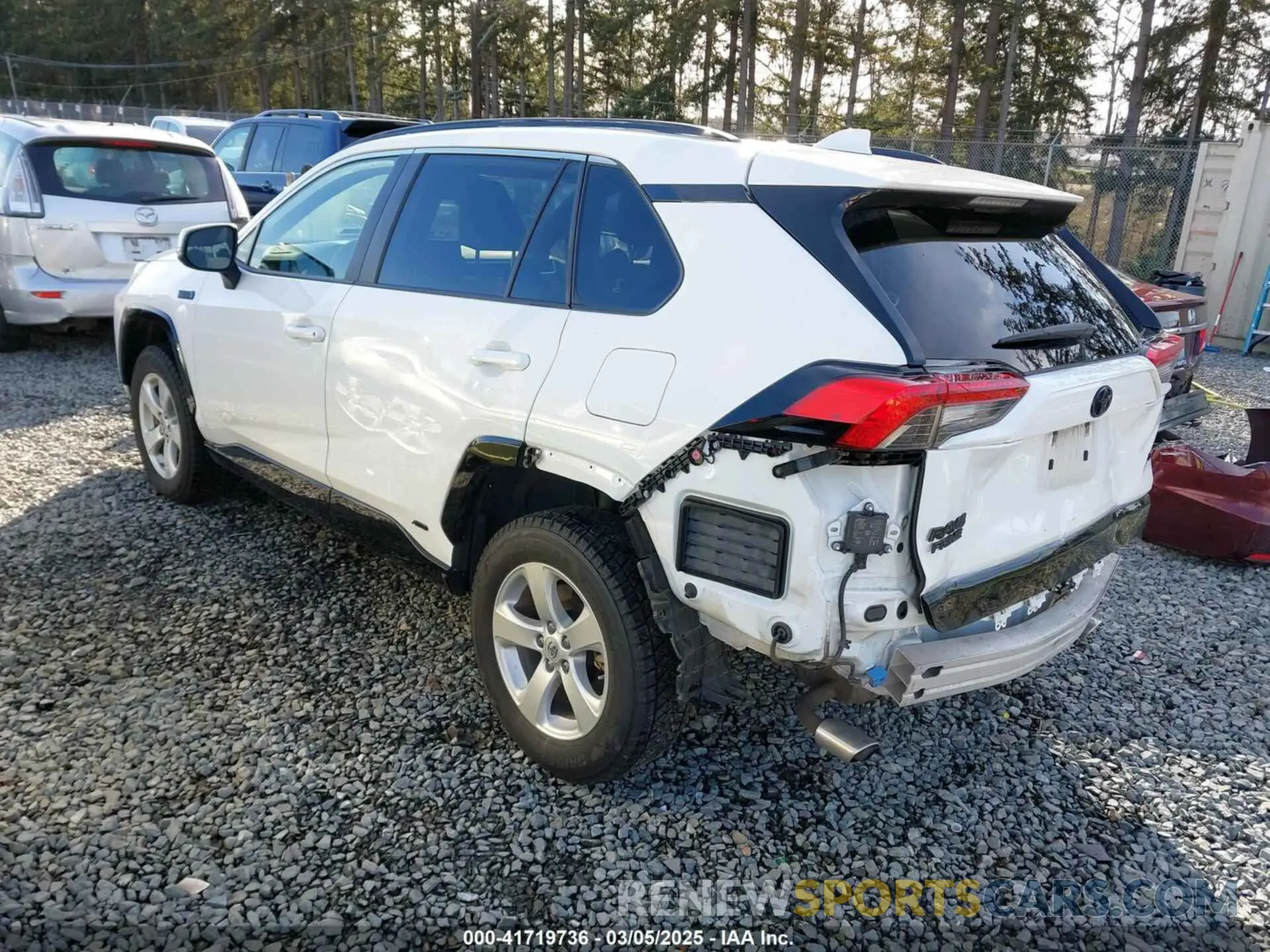 3 fotografías del automóvil dañado JTMAB3FV6ND105659 TOYOTA RAV4 PRIME 2022