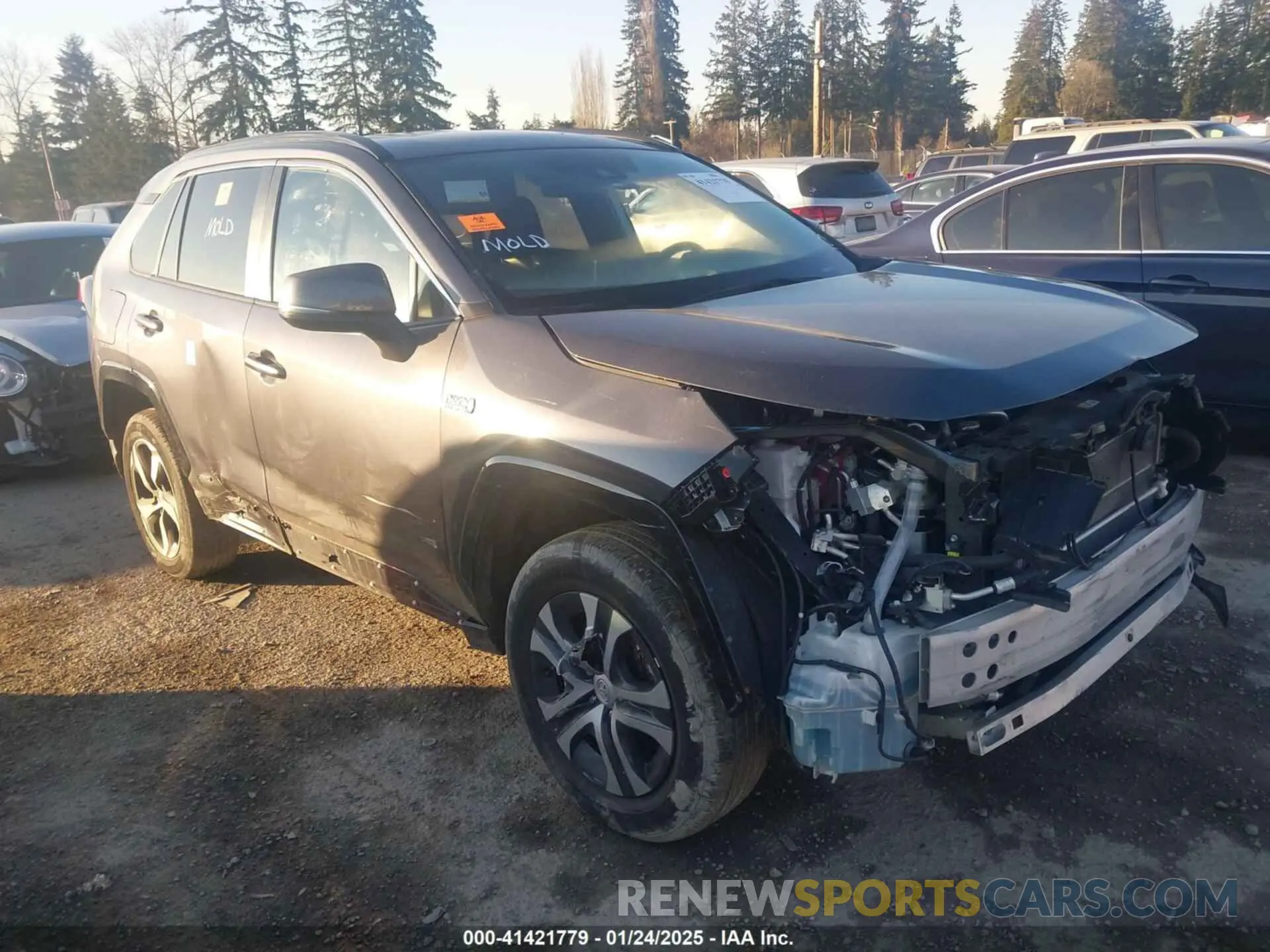 1 fotografías del automóvil dañado JTMCB3FV4ND089681 TOYOTA RAV4 PRIME 2022