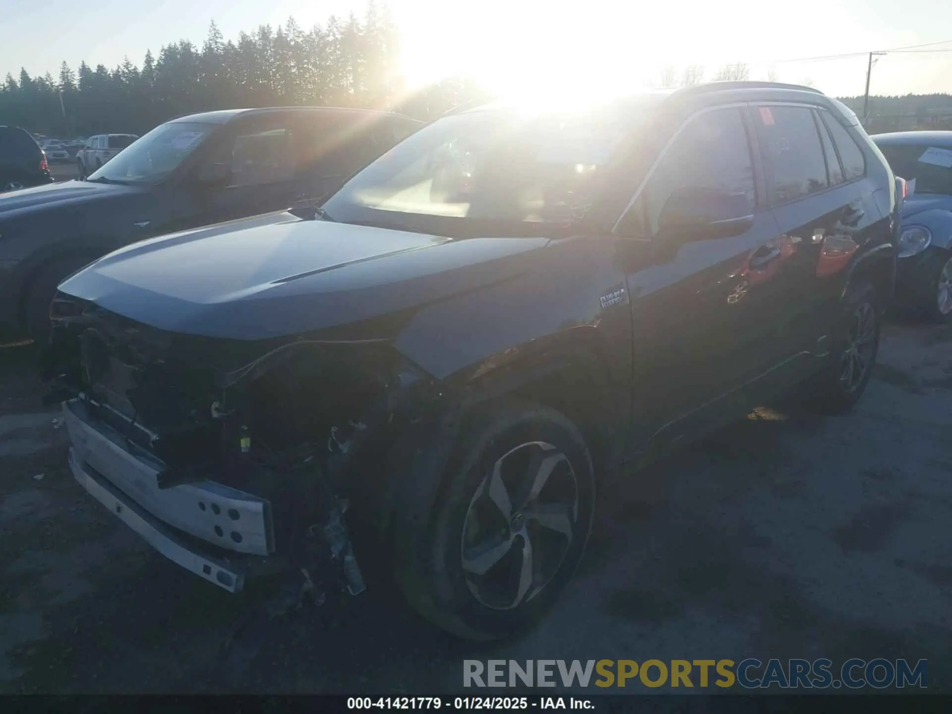 2 fotografías del automóvil dañado JTMCB3FV4ND089681 TOYOTA RAV4 PRIME 2022