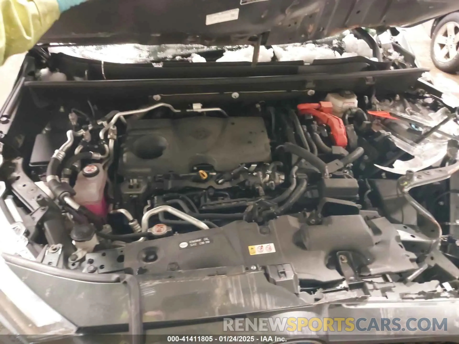 10 fotografías del automóvil dañado JTMEB3FV3ND109086 TOYOTA RAV4 PRIME 2022