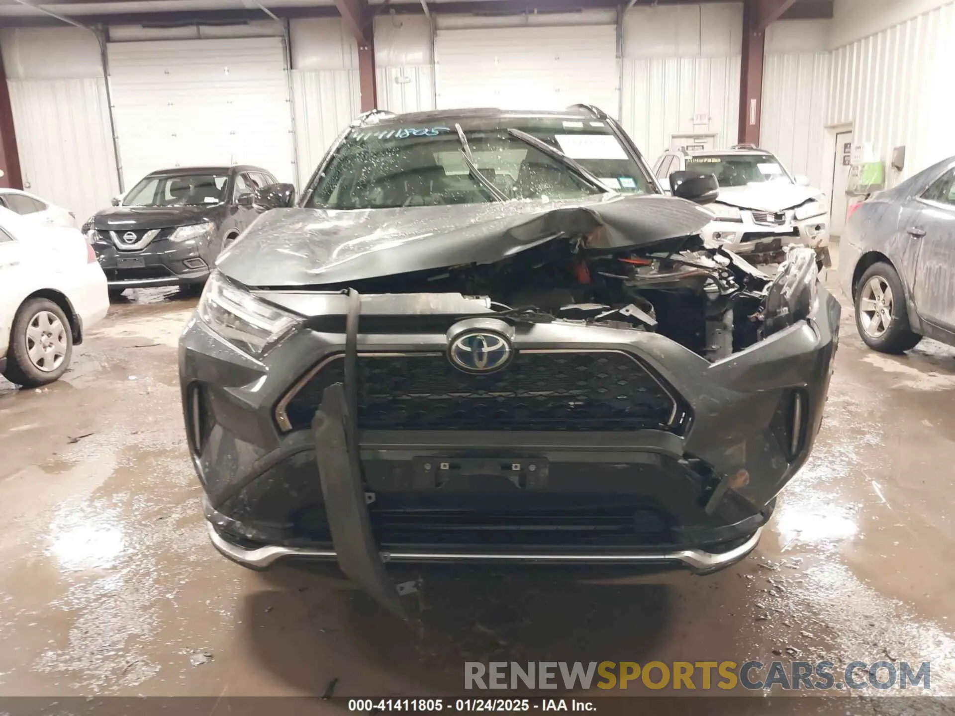 11 fotografías del automóvil dañado JTMEB3FV3ND109086 TOYOTA RAV4 PRIME 2022