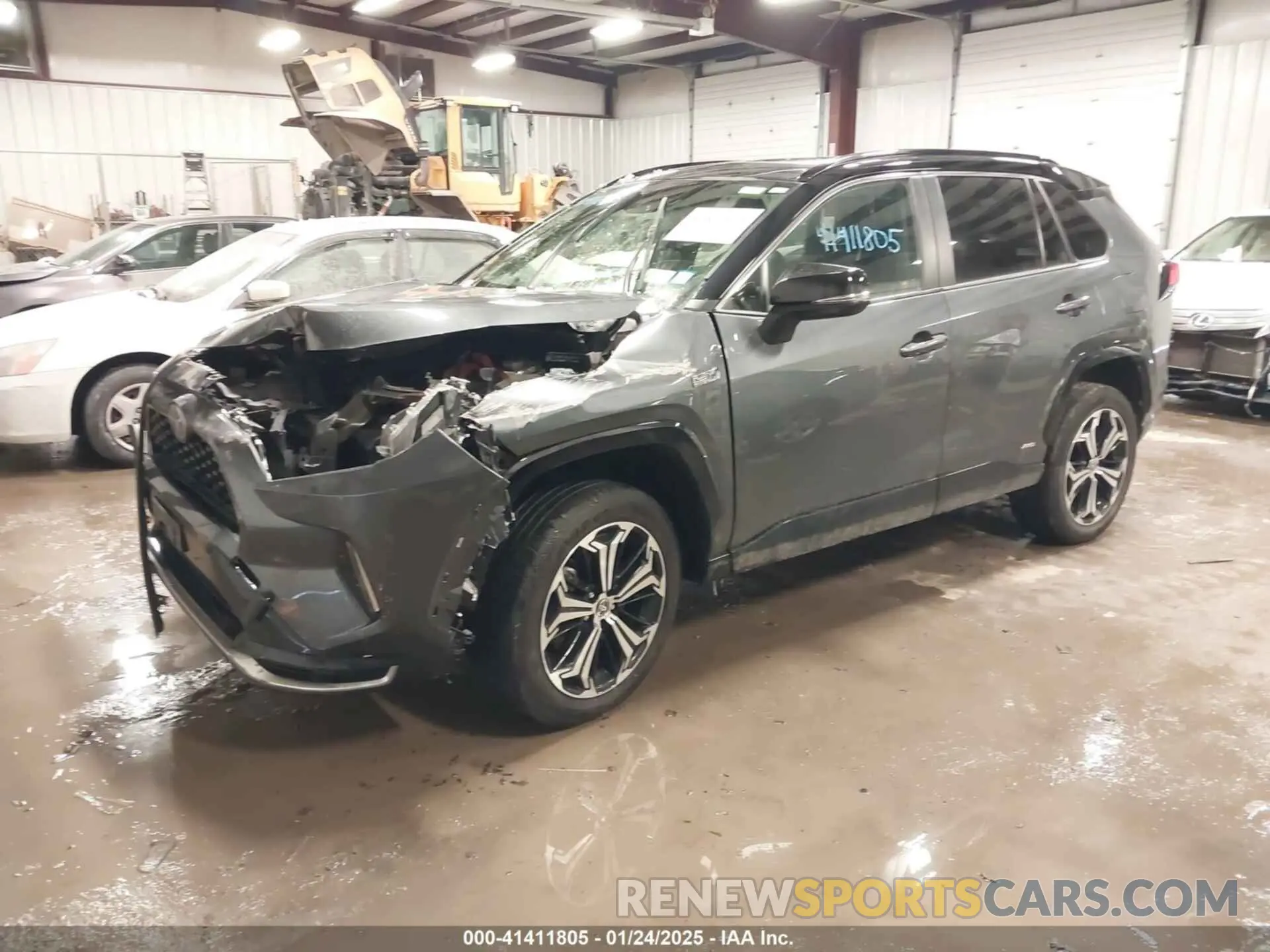 2 fotografías del automóvil dañado JTMEB3FV3ND109086 TOYOTA RAV4 PRIME 2022