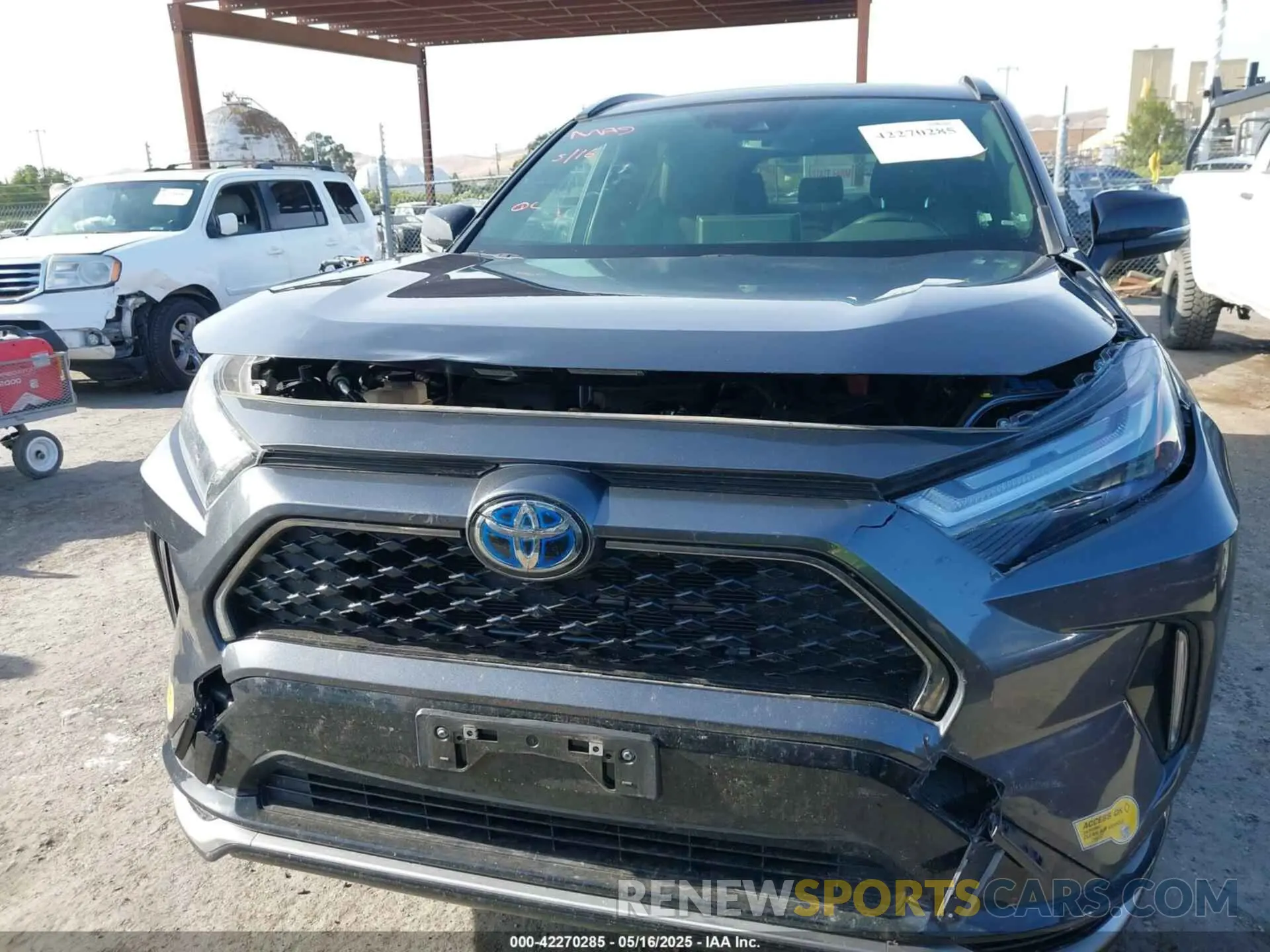 13 fotografías del automóvil dañado JTMEB3FVXND087636 TOYOTA RAV4 PRIME 2022