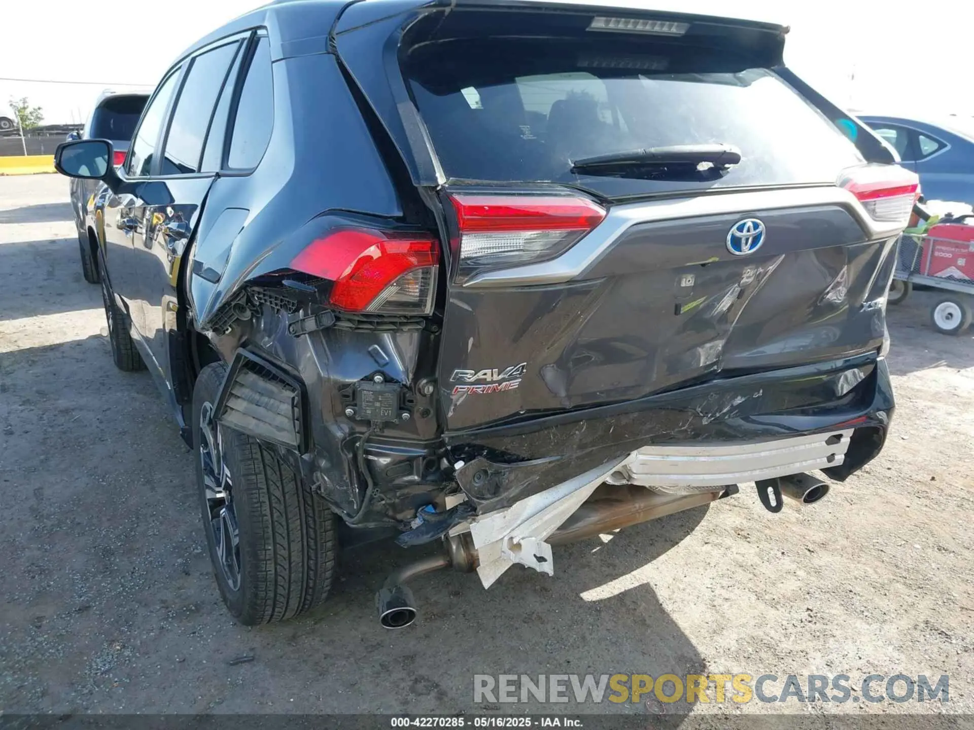 6 fotografías del automóvil dañado JTMEB3FVXND087636 TOYOTA RAV4 PRIME 2022