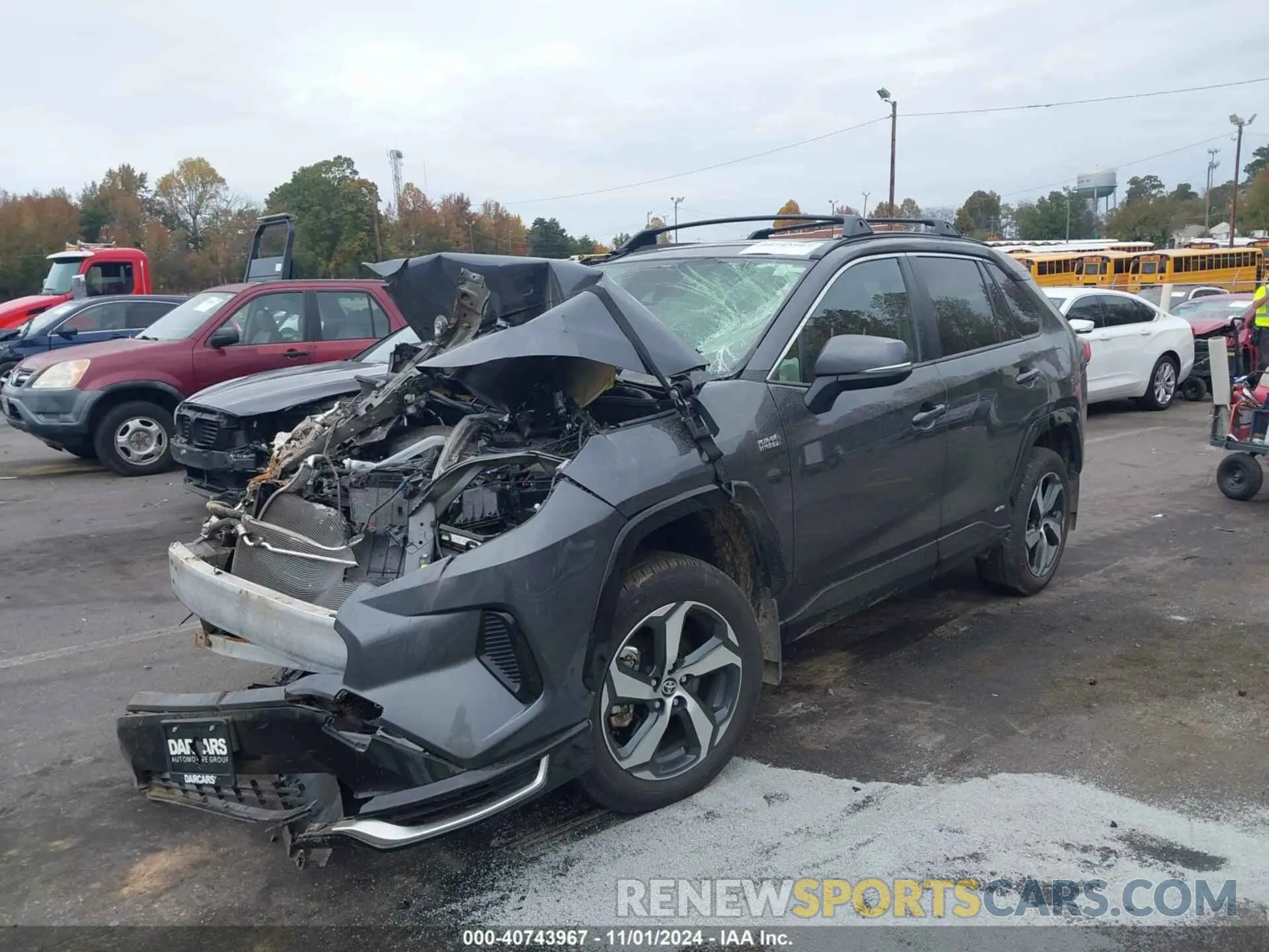 2 fotografías del automóvil dañado JTMAB3FV3PD158080 TOYOTA RAV4 PRIME 2023