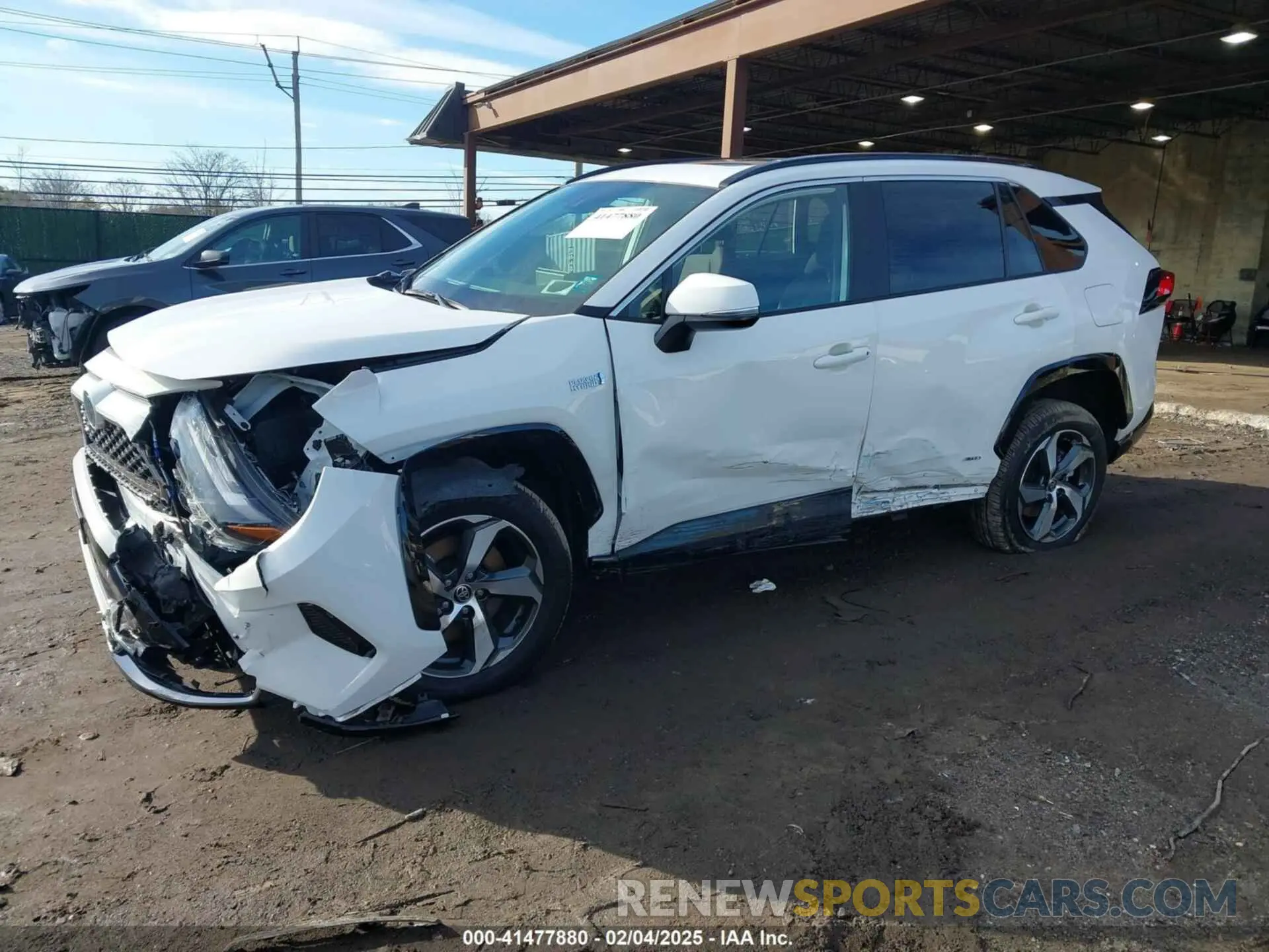 2 fotografías del automóvil dañado JTMAB3FV5PD129647 TOYOTA RAV4 PRIME 2023