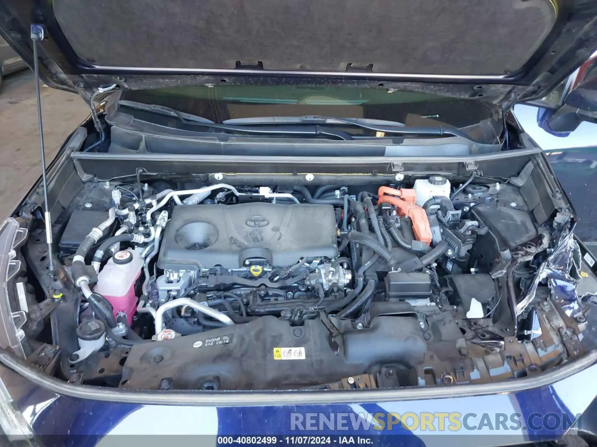 10 fotografías del automóvil dañado JTMAB3FV7PD116558 TOYOTA RAV4 PRIME 2023