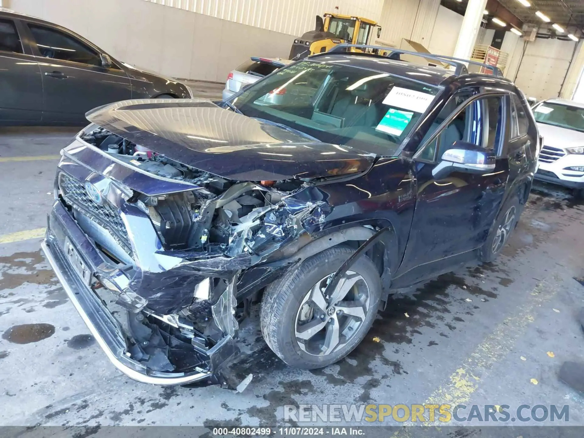 2 fotografías del automóvil dañado JTMAB3FV7PD116558 TOYOTA RAV4 PRIME 2023