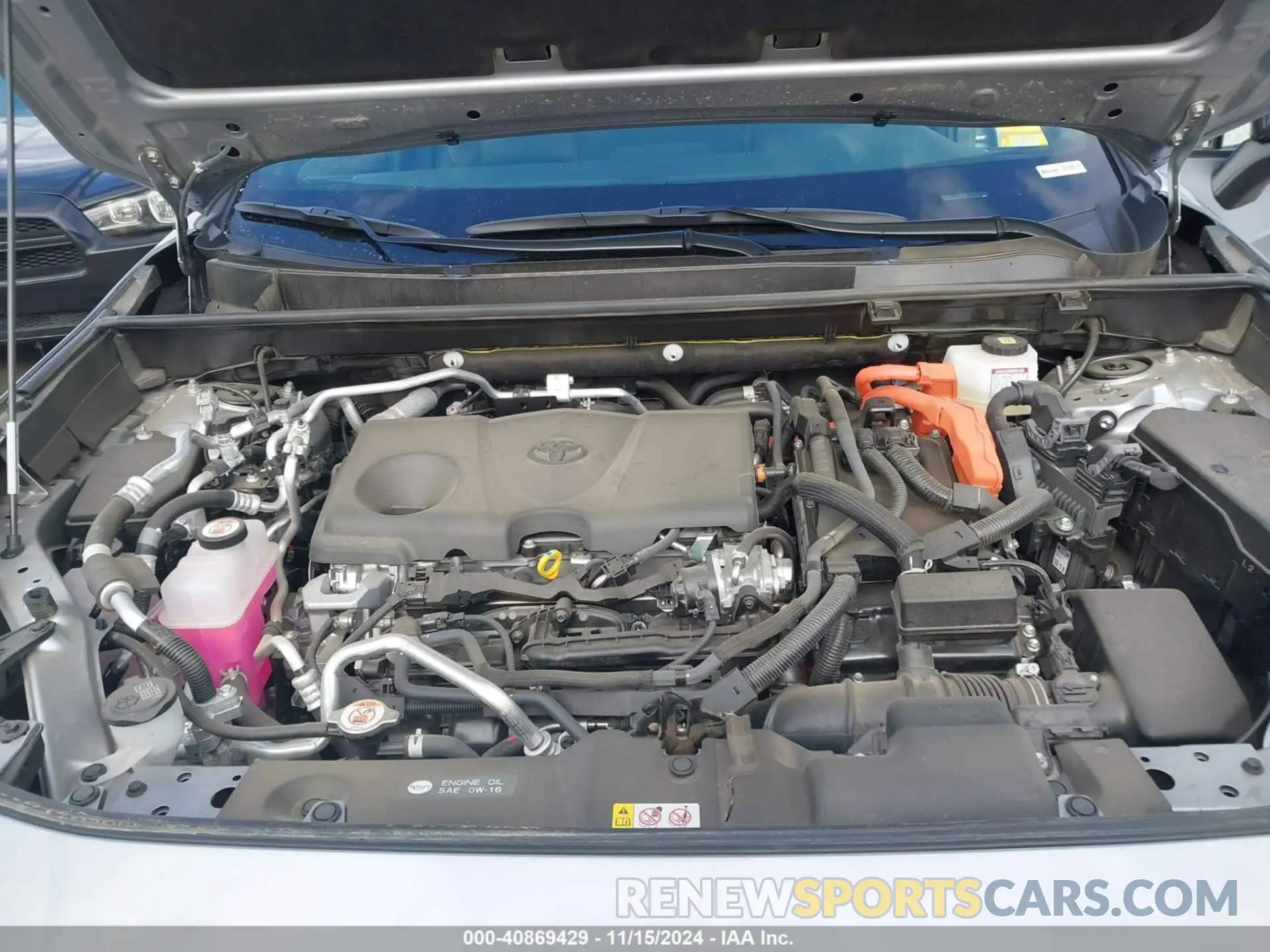 10 fotografías del automóvil dañado JTMEB3FV1RD189607 TOYOTA RAV4 PRIME 2024