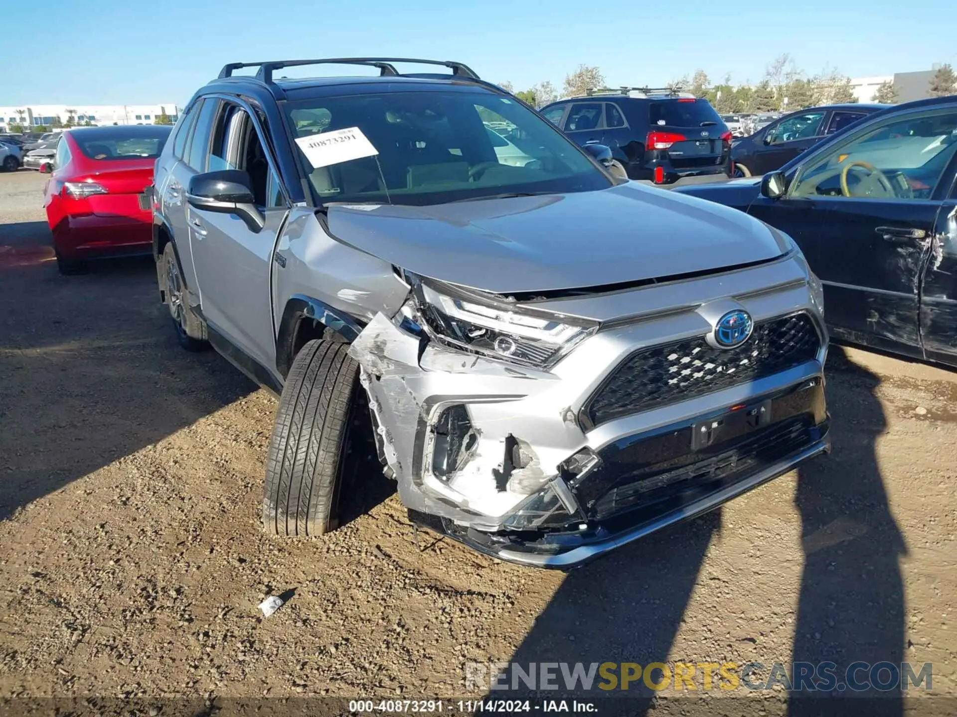 1 fotografías del automóvil dañado JTMEB3FV5RD183082 TOYOTA RAV4 PRIME 2024