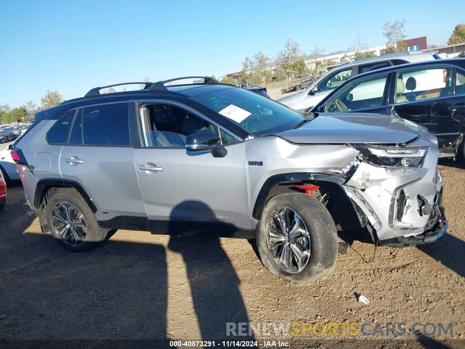 13 fotografías del automóvil dañado JTMEB3FV5RD183082 TOYOTA RAV4 PRIME 2024