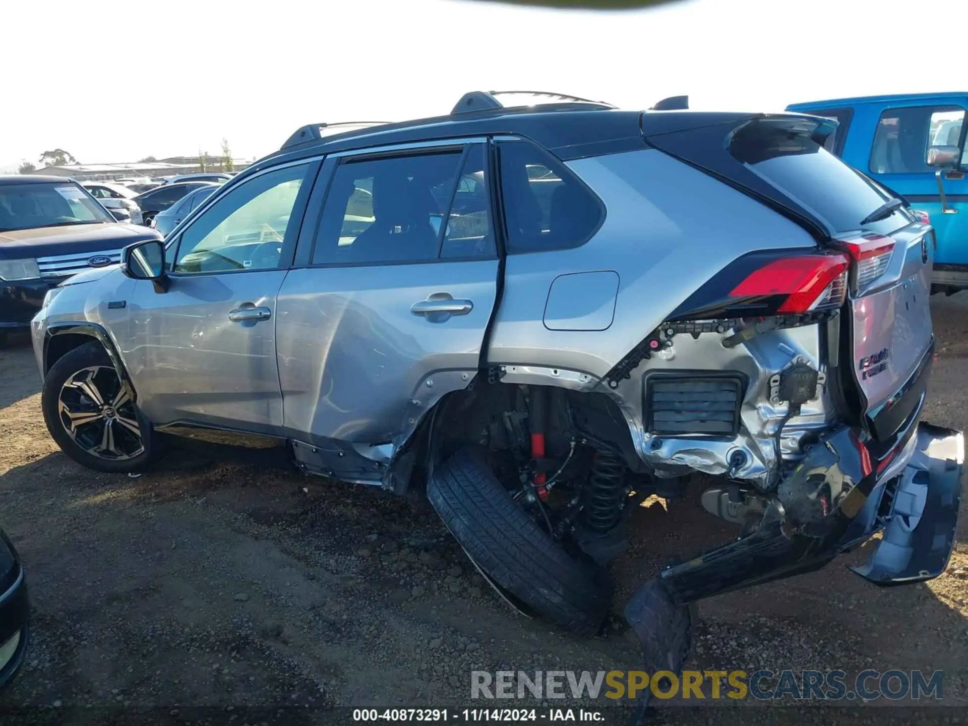 14 fotografías del automóvil dañado JTMEB3FV5RD183082 TOYOTA RAV4 PRIME 2024