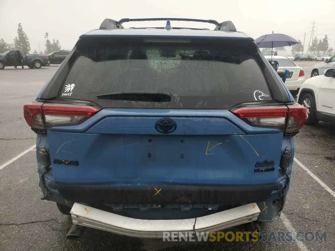 6 fotografías del automóvil dañado 2T3UWRFV0PW174552 TOYOTA RAV4 WOODL 2023