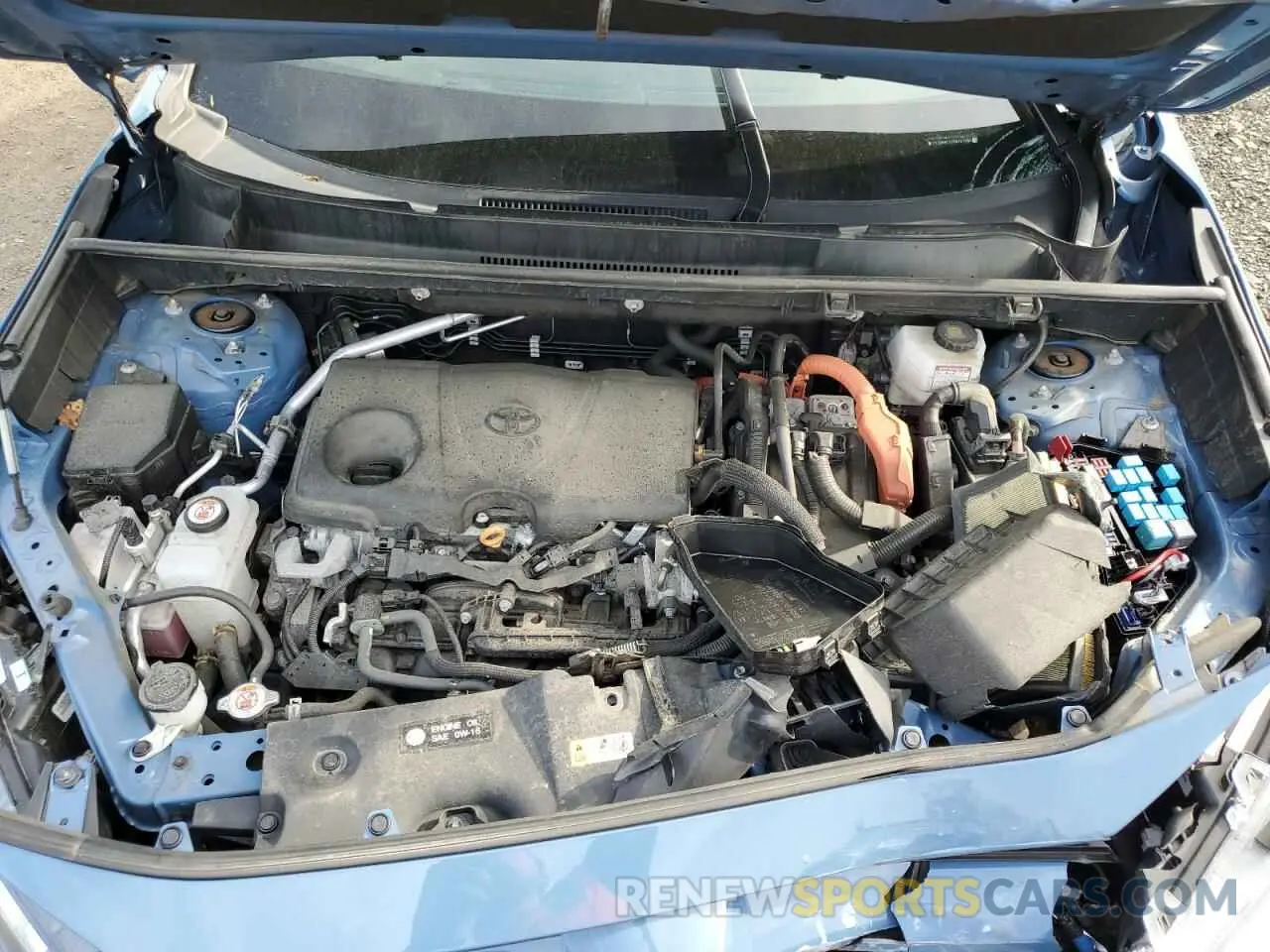 12 fotografías del automóvil dañado 2T3UWRFV1PW151099 TOYOTA RAV4 WOODL 2023