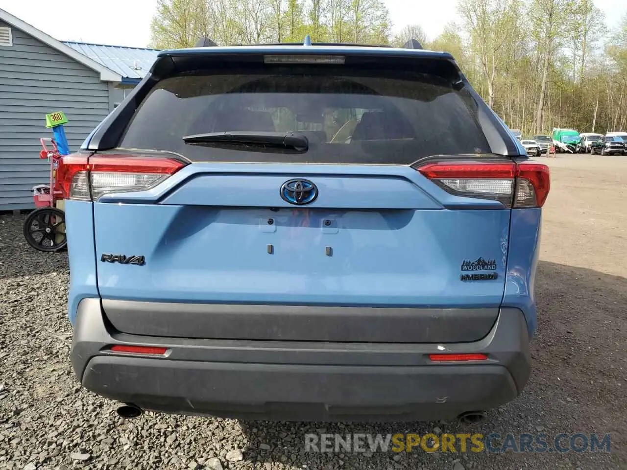 6 fotografías del automóvil dañado 2T3UWRFV1PW151099 TOYOTA RAV4 WOODL 2023