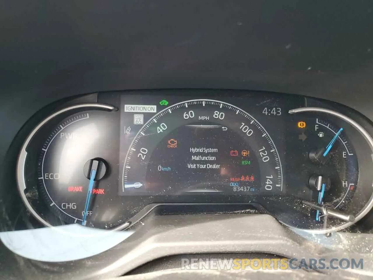 9 fotografías del automóvil dañado 2T3UWRFV1PW151099 TOYOTA RAV4 WOODL 2023