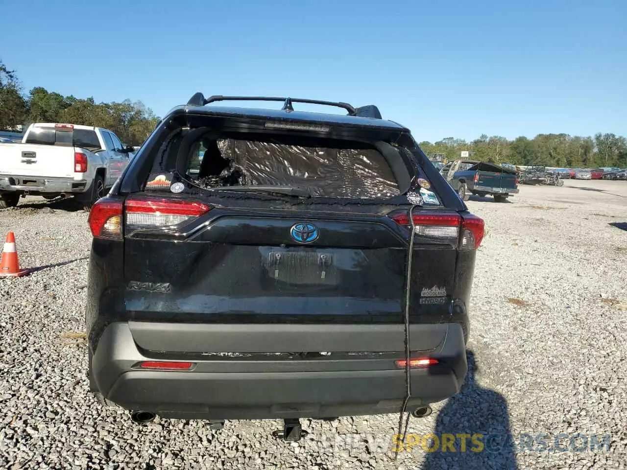 6 fotografías del automóvil dañado 2T3UWRFV1PW175810 TOYOTA RAV4 WOODL 2023