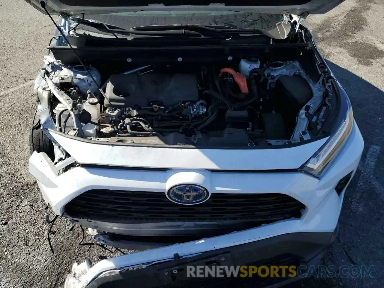 11 fotografías del automóvil dañado 2T3UWRFV2PW179591 TOYOTA RAV4 WOODL 2023