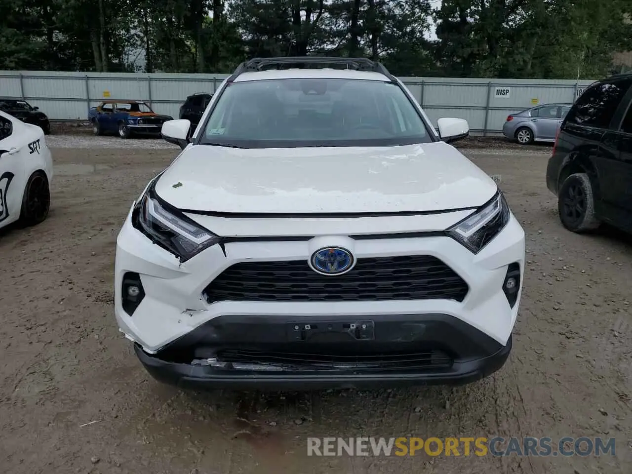 5 fotografías del automóvil dañado 2T3UWRFV9PW157426 TOYOTA RAV4 WOODL 2023