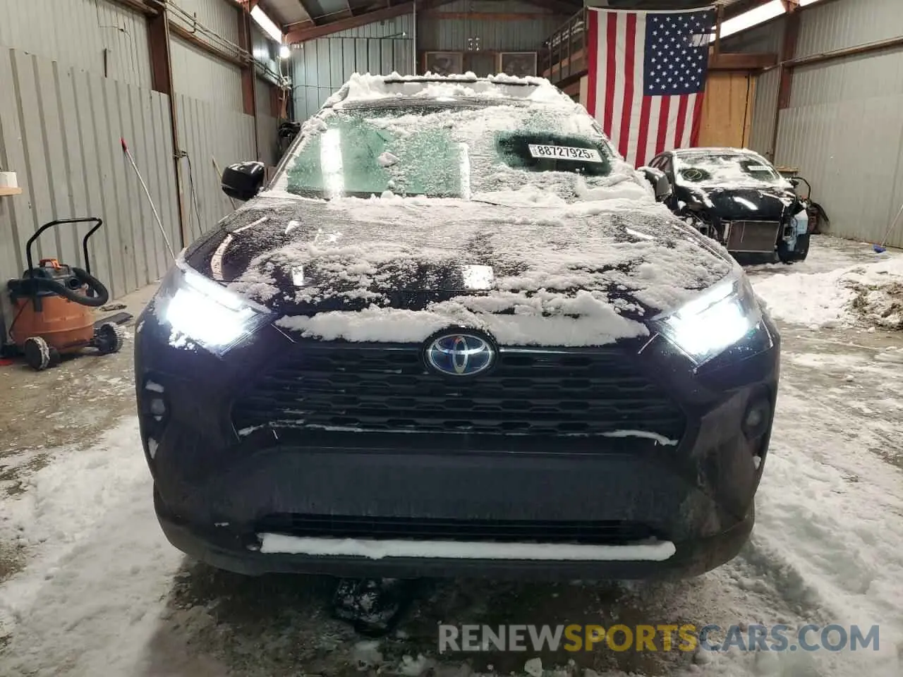 5 fotografías del automóvil dañado 2T3UWRFVXPW151313 TOYOTA RAV4 WOODL 2023